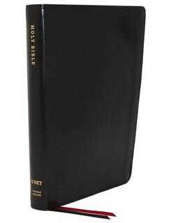 Couverture_Net Bible, Thinline, Leathersoft, Black, Thumb Indexed, Comfort Print