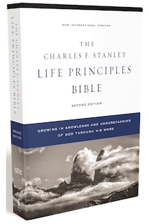 Front cover_NIV, Charles F. Stanley Life Principles Bible, 2nd Edition, Hardcover, Comfort Print