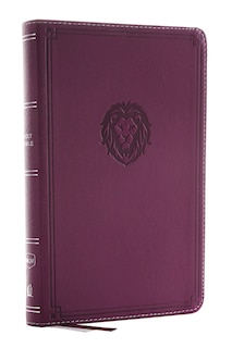 Front cover_Nkjv, Thinline Bible Youth Edition, Leathersoft, Purple, Red Letter, Comfort Print