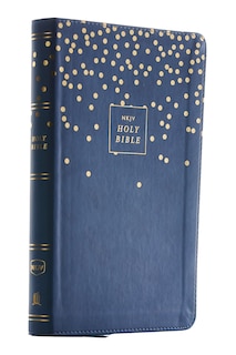 Nkjv, Thinline Bible Youth Edition, Leathersoft, Blue, Red Letter, Comfort Print: Holy Bible, New King James Version