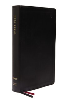 Front cover_Net Bible, Single-column Reference, Leathersoft, Black, Comfort Print