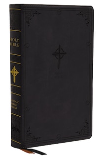 Front cover_Nabre, New American Bible, Revised Edition, Catholic Bible, Large Print Edition, Leathersoft, Black, Comfort Print
