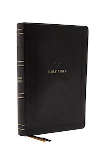 Front cover_Nrsv, Catholic Bible, Thinline Edition, Leathersoft, Black, Comfort Print