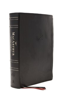 Front cover_Esv, Macarthur Study Bible, 2nd Edition, Leathersoft, Black