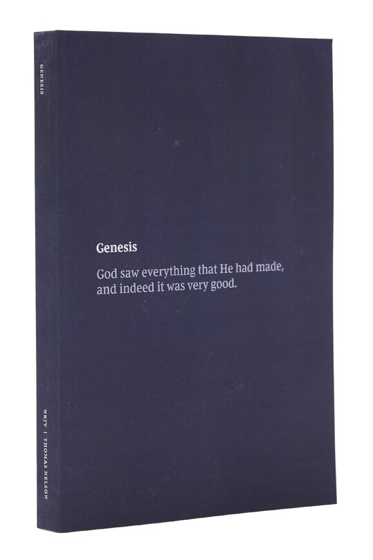 Couverture_Nkjv Bible Journal - Genesis, Paperback, Comfort Print