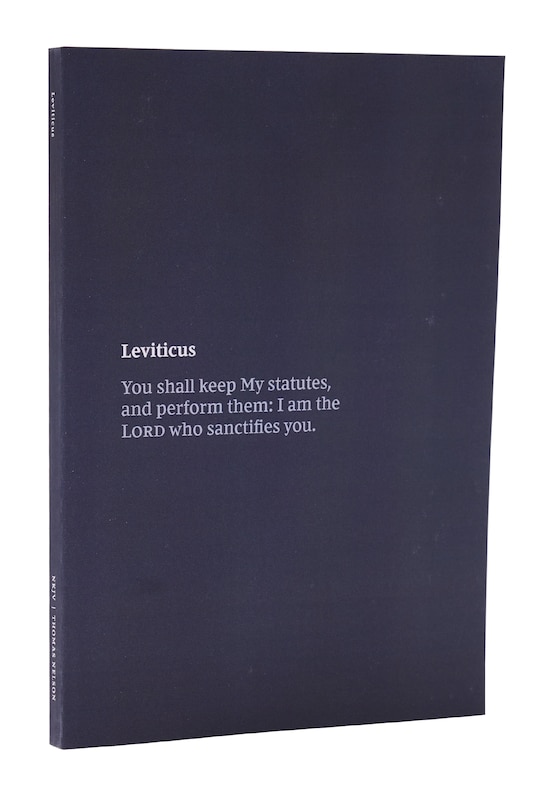 Front cover_NKJV Bible Journal - Leviticus, Paperback, Comfort Print