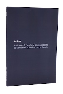 Front cover_NKJV Bible Journal - Joshua, Paperback, Comfort Print