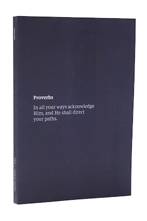 Nkjv Bible Journal - Proverbs, Softcover, Comfort Print: Holy Bible, New King James Version