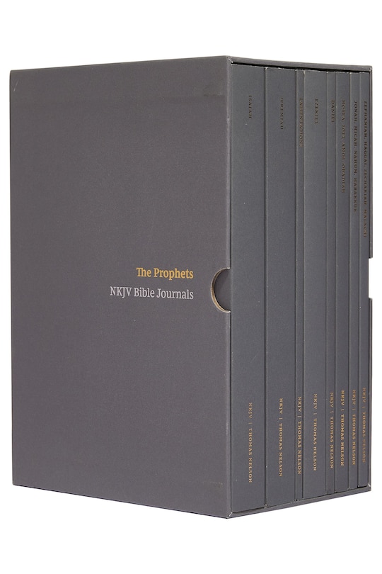 Front cover_Nkjv Bible Journals - The Prophets Box Set