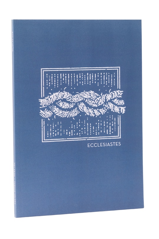 Couverture_Net Abide Bible Journal - Ecclesiastes, Paperback, Comfort Print