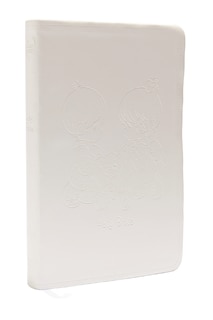 Front cover_Nrsvce, Precious Moments Bible, White, Leathersoft, Comfort Print
