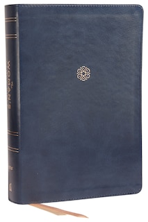 Front cover_Niv, The Woman's Study Bible, Leathersoft, Blue, Full-color, Red Letter