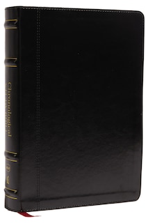 Front cover_Nkjv, Chronological Study Bible, Leathersoft, Black, Comfort Print