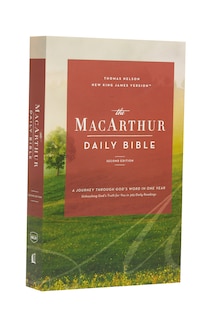 Couverture_The Nkjv, Macarthur Daily Bible, 2nd Edition, Paperback, Comfort Print