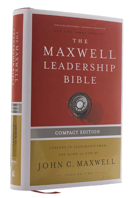 Couverture_Nkjv, Maxwell Leadership Bible, Third Edition, Compact, Hardcover, Comfort Print