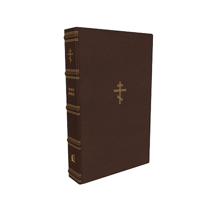 The Orthodox Study Bible, Leathersoft, Brown: Ancient Christianity Speaks To Today's World