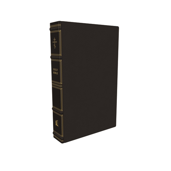 The Orthodox Study Bible, Genuine Leather, Black: Ancient Christianity Speaks To Today's World