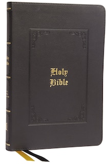 Front cover_KJV Holy Bible: Large Print Thinline, Black Leathersoft, Red Letter, Comfort Print: King James Version