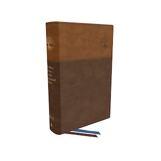 Couverture_Nkjv, Matthew Henry Daily Devotional Bible, Leathersoft, Brown, Red Letter, Thumb Indexed, Comfort Print
