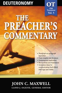 Front cover_The Preacher's Commentary - Vol. 05: Deuteronomy