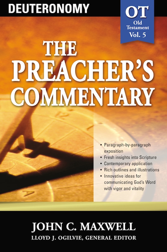 Front cover_The Preacher's Commentary - Vol. 05: Deuteronomy