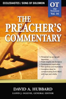 Couverture_The Preacher's Commentary - Vol. 16: Ecclesiastes / Song Of Solomon