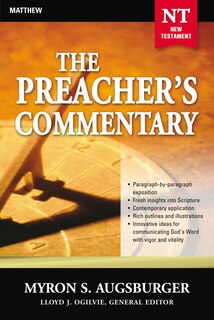 Front cover_The Preacher's Commentary - Vol. 24: Matthew