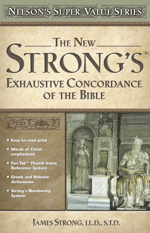 Couverture_New Strong's Exhaustive Concordance Of The Bible