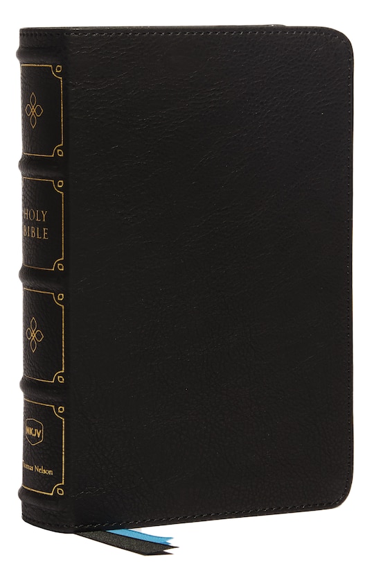 Front cover_Nkjv, Compact Bible, Maclaren Series, Leathersoft, Black, Comfort Print