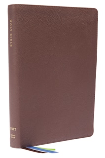 Couverture_Net Bible, Thinline Large Print, Genuine Leather, Brown, Comfort Print