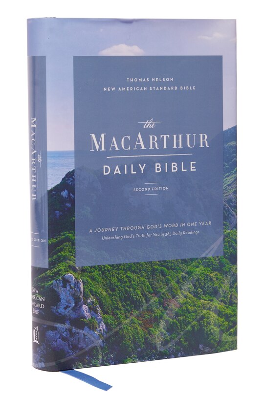 Couverture_Nasb, Macarthur Daily Bible, 2nd Edition, Hardcover, Comfort Print