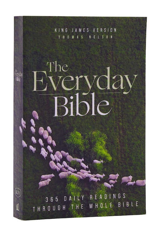 Couverture_KJV, The Everyday Bible, Paperback, Red Letter, Comfort Print