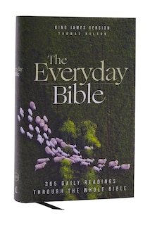 Front cover_KJV, The Everyday Bible, Hardcover, Red Letter, Comfort Print