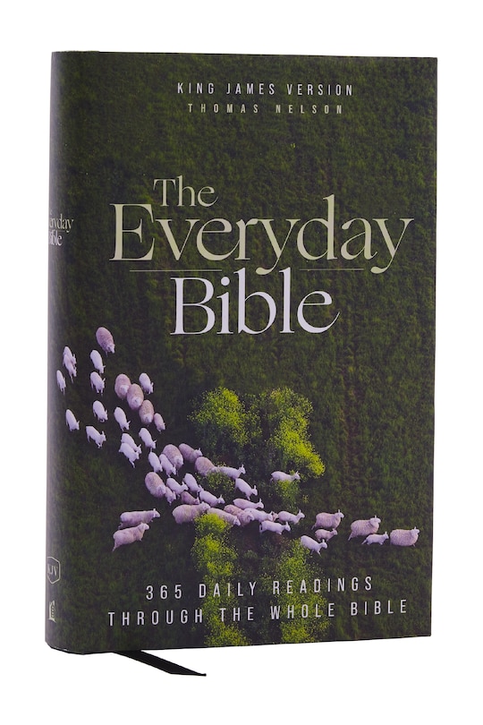 Front cover_KJV, The Everyday Bible, Hardcover, Red Letter, Comfort Print
