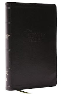 Couverture_KJV, The Everyday Bible, Black Leathersoft, Red Letter, Comfort Print