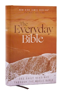 Front cover_NKJV, The Everyday Bible, Hardcover, Red Letter, Comfort Print