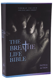 Couverture_The Breathe Life Holy Bible: Faith in Action (NKJV, Paperback, Red Letter, Comfort Print)