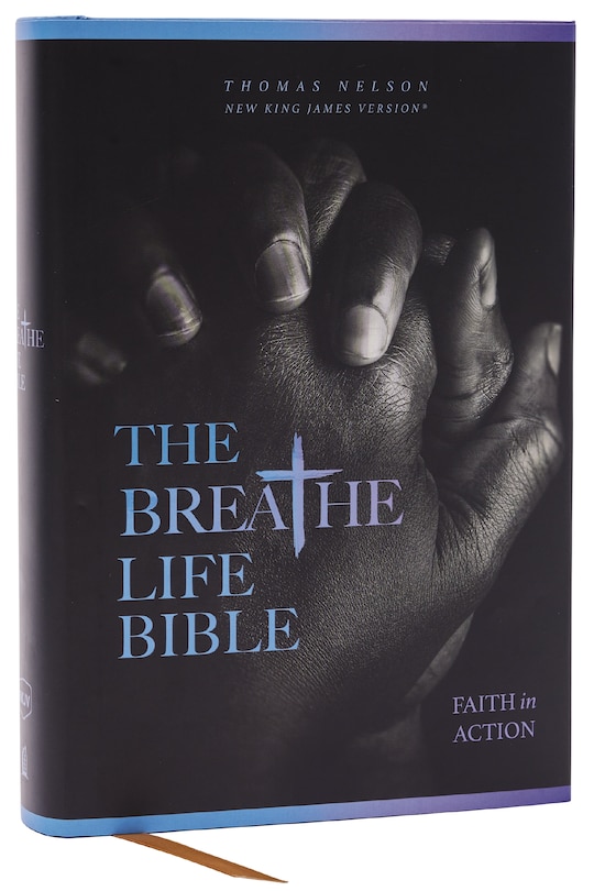 Couverture_The Breathe Life Holy Bible: Faith in Action (NKJV, Hardcover, Red Letter, Comfort Print)