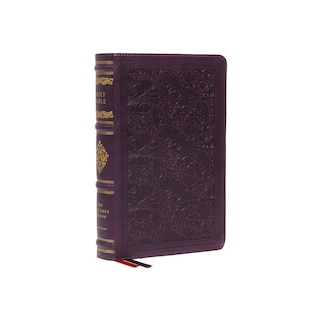 Front cover_Nkjv, Personal Size Reference Bible, Sovereign Collection, Leathersoft, Purple, Red Letter, Comfort Print
