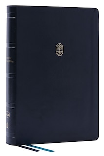 Front cover_Encountering God Study Bible: Insights from Blackaby Ministries on Living Our Faith (NKJV, Black Leathersoft, Red Letter, Comfort Print, Thumb Indexed)
