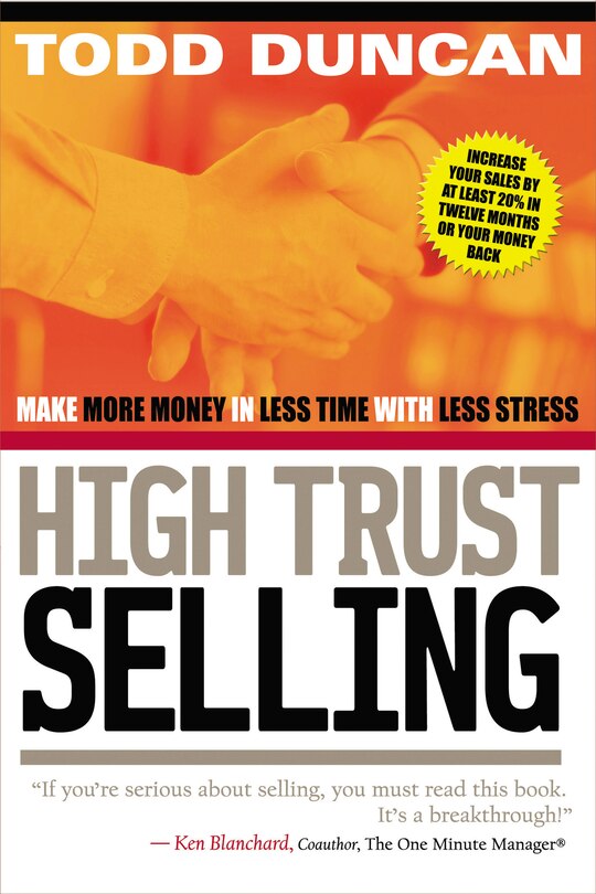 Front cover_High Trust Selling