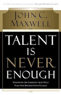 Couverture_Talent Is Never Enough