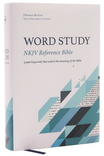 Couverture_Nkjv, Word Study Reference Bible, Hardcover, Red Letter, Thumb Indexed, Comfort Print