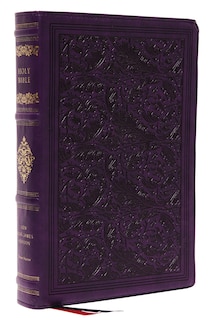 Front cover_Nkjv, Wide-margin Reference Bible, Sovereign Collection, Leathersoft, Purple, Red Letter, Comfort Print
