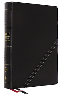 Front cover_Kjv, Word Study Reference Bible, Leathersoft, Black, Red Letter, Comfort Print