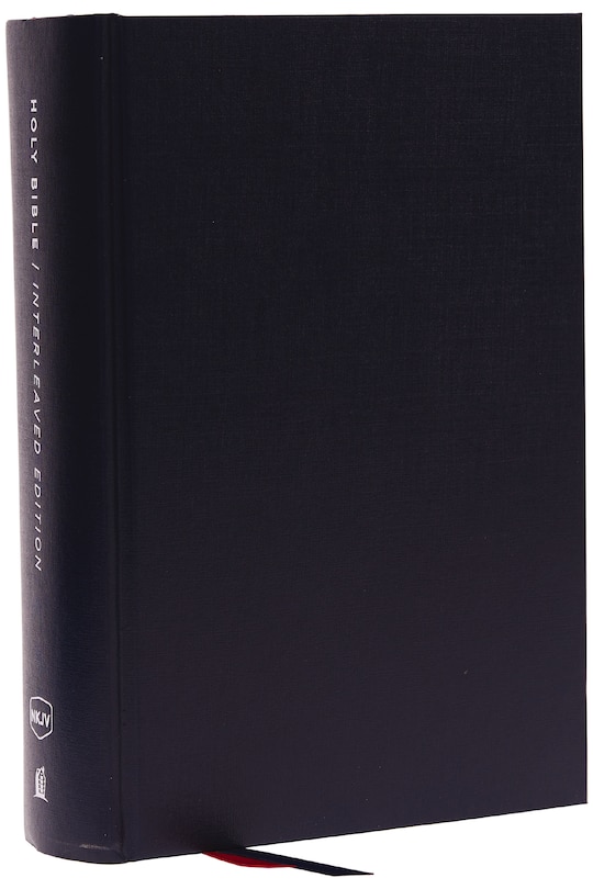 Front cover_Nkjv, Interleaved Bible, Journal Edition, Hardcover, Blue, Red Letter, Comfort Print