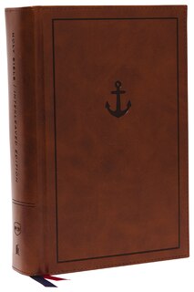 Couverture_Nkjv, Interleaved Bible, Journal Edition, Leathersoft Over Board, Brown, Red Letter, Comfort Print