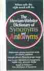 Merriam-webster Dictionary Of Synonyms And Antonyms by .. Merriam-webster