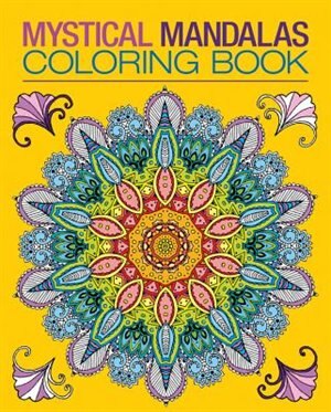 Front cover_Mystical Mandalas Coloring Book