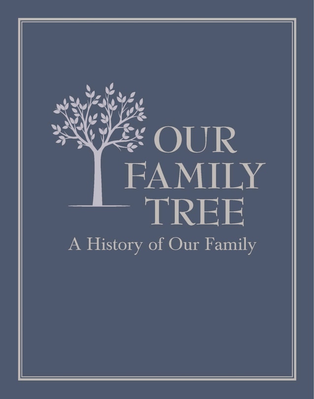 Front cover_Our Family Tree